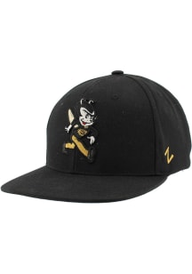 Zephyr Emporia State Hornets Black Z11 Mens Snapback Hat
