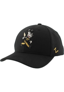 Zephyr Emporia State Hornets Mens Black ZH Style Flex Hat