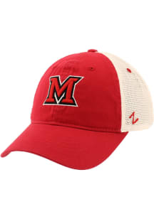 Zephyr Miami RedHawks University Adjustable Hat - Red