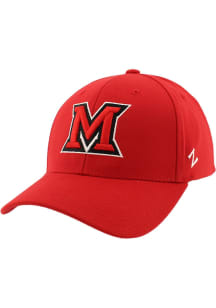 Zephyr Miami RedHawks Mens Red ZH Flex Hat