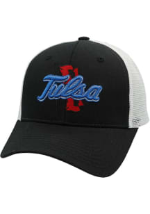 Zephyr Tulsa Golden Hurricane Big Rig Adjustable Hat - Black