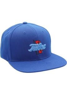 Zephyr Tulsa Golden Hurricane Blue Z11 Mens Snapback Hat