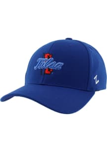 Zephyr Tulsa Golden Hurricane Mens Blue ZH Flex Hat