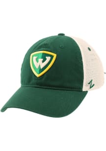 Zephyr Wayne State Warriors University Adjustable Hat - Green
