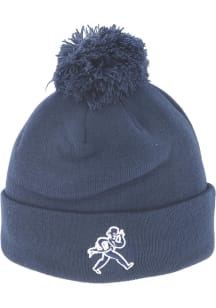 Zephyr Washburn Ichabods Navy Blue Pom Mens Knit Hat