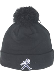 Zephyr Washburn Ichabods Black Pom Mens Knit Hat