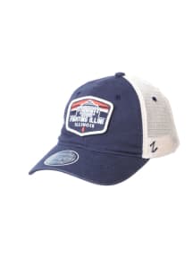 Zephyr Illinois Fighting Illini Outlook Meshback Adjustable Hat - Navy Blue