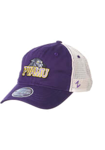 Zephyr Prairie View A&M Panthers University Meshback Adjustable Hat - Purple