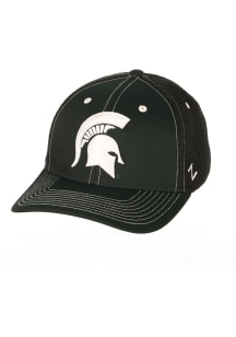 Zephyr Michigan State Spartans Mens Green Pregame 2 Flex Hat