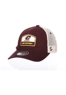 Zephyr Central Michigan Chippewas Prom Meshback Adjustable Hat - Maroon