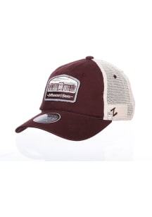 Zephyr Missouri State Bears Prom Meshback Adjustable Hat - Maroon