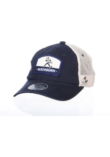 Zephyr Washburn Ichabods Prom Meshback Adjustable Hat - Navy Blue