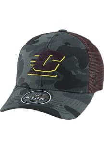 Zephyr Central Michigan Chippewas Black Lil Smokey Youth Adjustable Hat