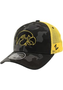 Zephyr Iowa Hawkeyes Black Lil Smokey Youth Adjustable Hat