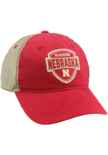 Zephyr Nebraska Cornhuskers Dunbar Adjustable Hat - Red