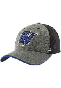 Zephyr Grand Valley State Lakers Mens Black 1st and Goal Flex Hat