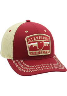 Zephyr Cleveland Rabble Rouser Adjustable Hat - Cardinal