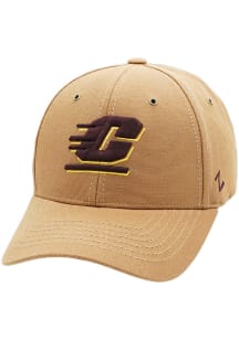 Zephyr Central Michigan Chippewas Handyman Adjustable Hat - Brown