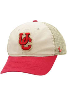 Zephyr Cincinnati Bearcats Memorial Field Adjustable Hat - Ivory