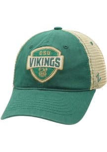 Zephyr Cleveland State Vikings Dunbar Adjustable Hat - Green