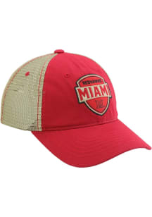 Zephyr Miami RedHawks Dunbar Adjustable Hat - Red