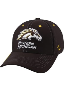 Zephyr Western Michigan Broncos Mens Black Backyard Flex Hat