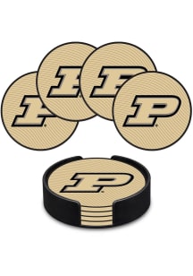 Purdue Boilermakers 4 Pack Coaster - Black