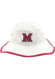 Zephyr Miami RedHawks White OTA Mens Bucket Hat