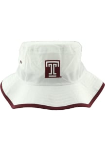 Zephyr Temple Owls White OTA Mens Bucket Hat