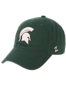 Zephyr Michigan State Spartans Scholarship Adjustable Hat - Green