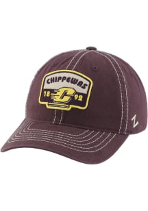 Zephyr Central Michigan Chippewas Headrest Adj Adjustable Hat - Red