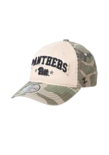 Zephyr Pitt Panthers Camo Scholarship Adjustable Hat - Green