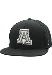 Zephyr Arizona Wildcats Black Tungsten Adj Mens Snapback Hat