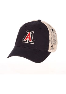 Zephyr Arizona Wildcats Logo Trucker Meshback Adj Adjustable Hat - Blue