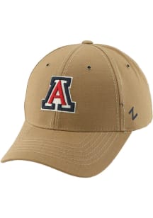 Zephyr Arizona Wildcats Handy Man Adj Adjustable Hat - Brown