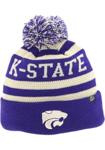 Zephyr K-State Wildcats Purple Cuffed Knit Mens Knit Hat