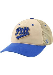 Zephyr Pitt Panthers Trucker Adjustable Hat - Blue