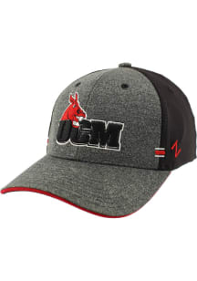 Zephyr Central Missouri Mules Mens Black 1st and Goal Flex Hat