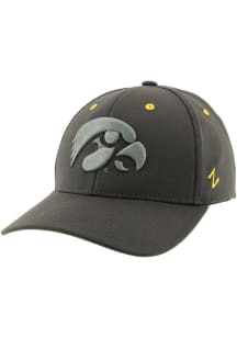 Zephyr Iowa Hawkeyes Mens Grey ZH Flex Hat