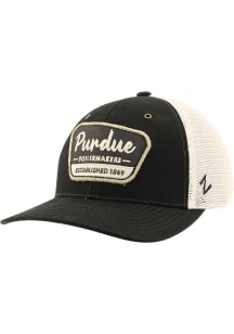 Zephyr Purdue Boilermakers State Park Adjustable Hat - Black