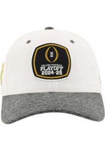 Zephyr Oregon Ducks 2024 NCAA COLLEGE FOOTBALL PLAYOFF PRISTINE Adjustable Hat - White