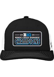 Zephyr UCLA Bruins 2024 Big Ten Womens Soccer Champions Trucker Adjustable Hat - Black