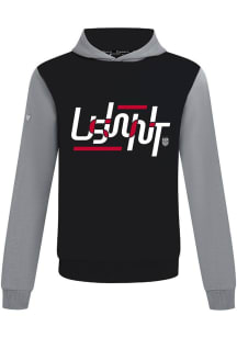 Levelwear USWNT Mens Black Ultimate Abstract Long Sleeve Hoodie