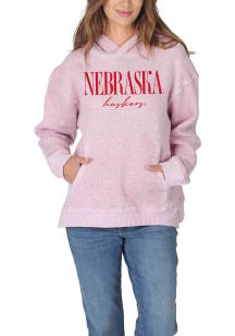 Nebraska Cornhuskers Womens Red Weekender Hooded Sweatshirt