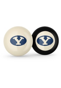 BYU Cougars Team Logo Cue Ball and 8 Ball Combo Billiard Balls