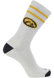 Iowa Hawkeyes Vintage Mens Crew Socks