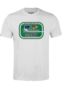 Levelwear Vancouver Canucks Youth White Richmond Jr Acumen Short Sleeve T-Shirt