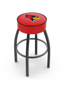 Illinois State Redbirds Swivel Pub Stool - Black