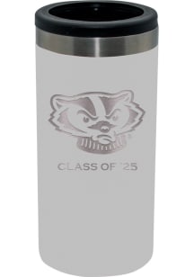 The Memory Company Wisconsin Badgers Class of 2025 12oz Slim Stainless Steel Coolie