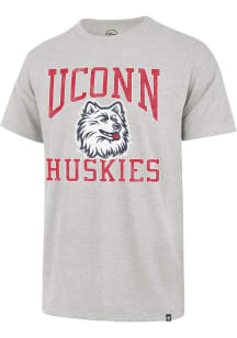 47 UConn Huskies Ash Big Ups Franklin Short Sleeve Fashion T Shirt